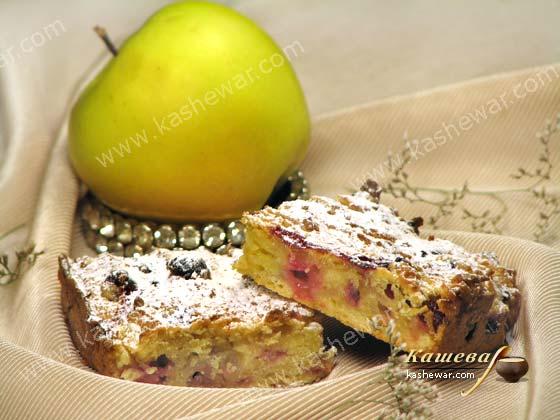 Бретонский пирог с клюквой и яблоками – рецепт с фото, французская кухня