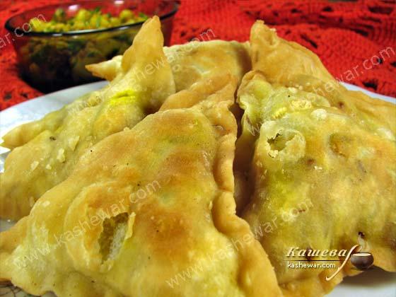 Самса с картофелем – рецепт с фото, индийская кухня