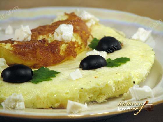 Омлет с брынзой – рецепт с фото, болгарская кухня