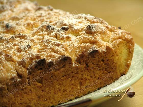 Пирог песочный с повидлом – рецепт с фото, белорусская кухня
