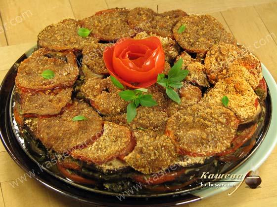 Запеканка из баклажанов и помидоров – рецепт с фото, украинская кухня