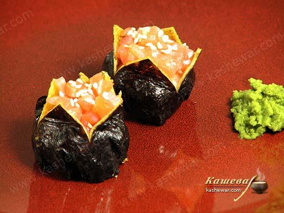 Суши Дзакуро дзуси – рецепт с фото, японская кухня