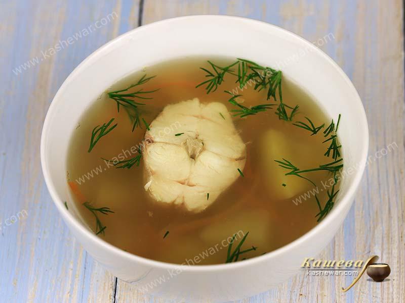 Diet merluza soup – recipe with photo, first courses