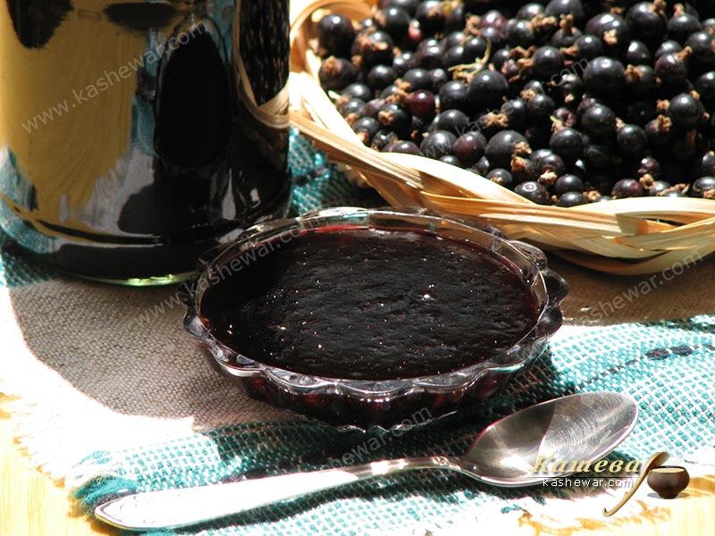 Black currant jam – recipe with photo, food preservation for the winter