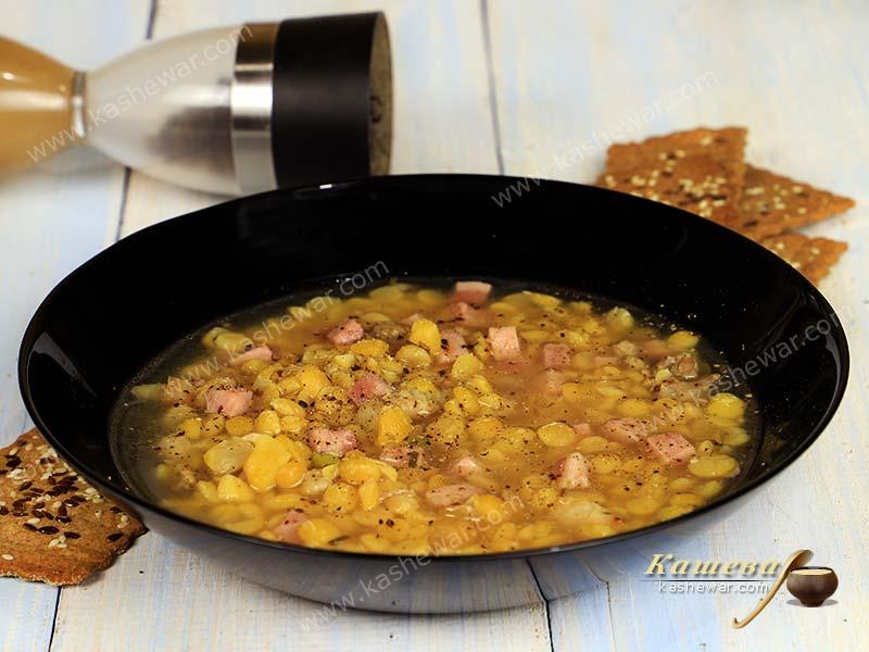 Суп гороховый с ветчиной и беконом – рецепт с фото, шведская кухня