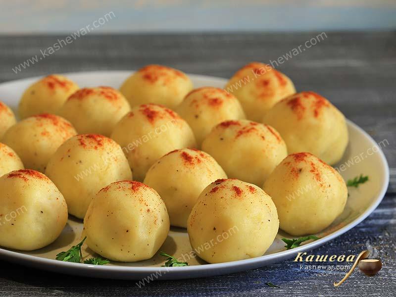 Шарики из картофельного пюре с хреном – рецепт с фото, индийская кухня