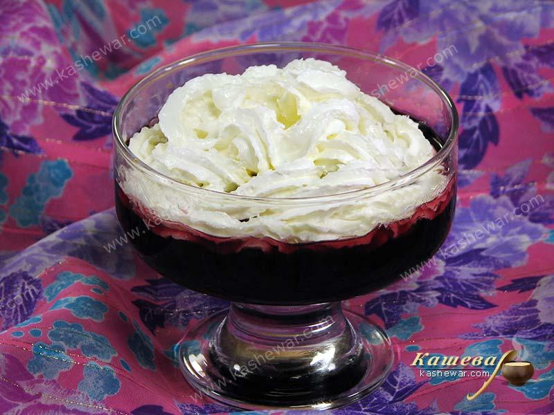 Kissel from Red Wine – recipe with photo, Moldovan cuisine
