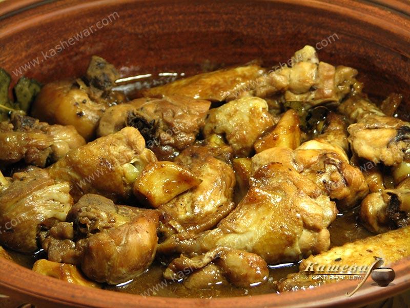 Курица и три стакана – рецепт с фото, китайская кухня