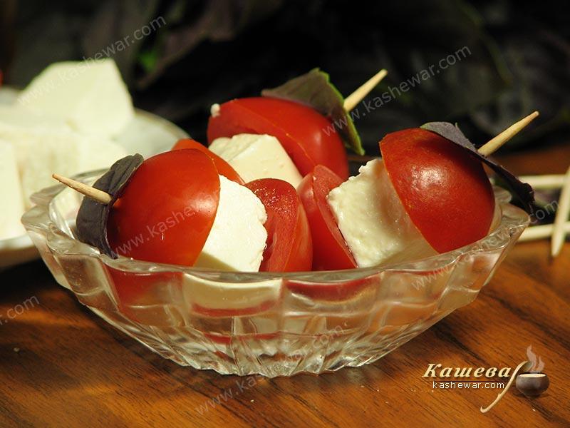 Шашлычки из помидоров черри и феты – рецепт с фото, Гордон Рамзи