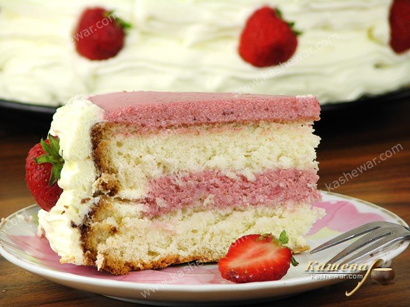 Swedish Midsummer Strawberry Cake – recipe with photo, swedish cuisine