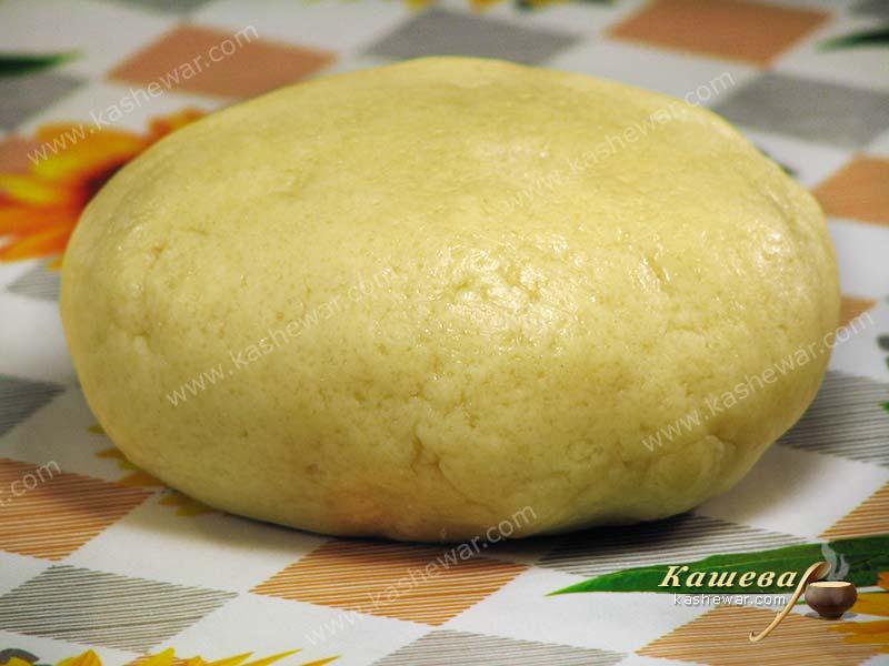 Sour Cream Shortbread Dough – recipe with photo, dough